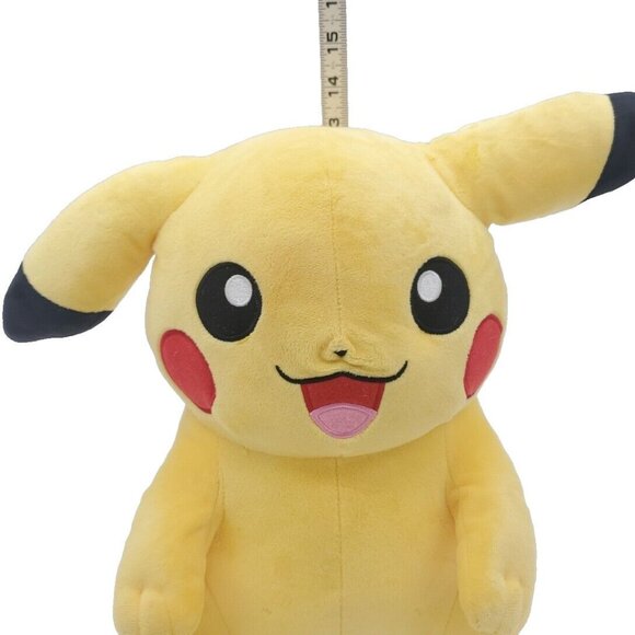Pokemon Pikachu 13" Plush 2017 Soft Stuffed Animal Character‎ Toy Collectible - Picture 2 of 8